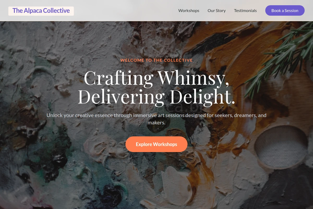 Pastel Art Studio