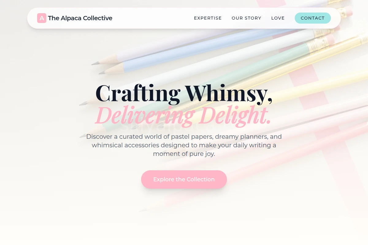 Pastel Stationery Store