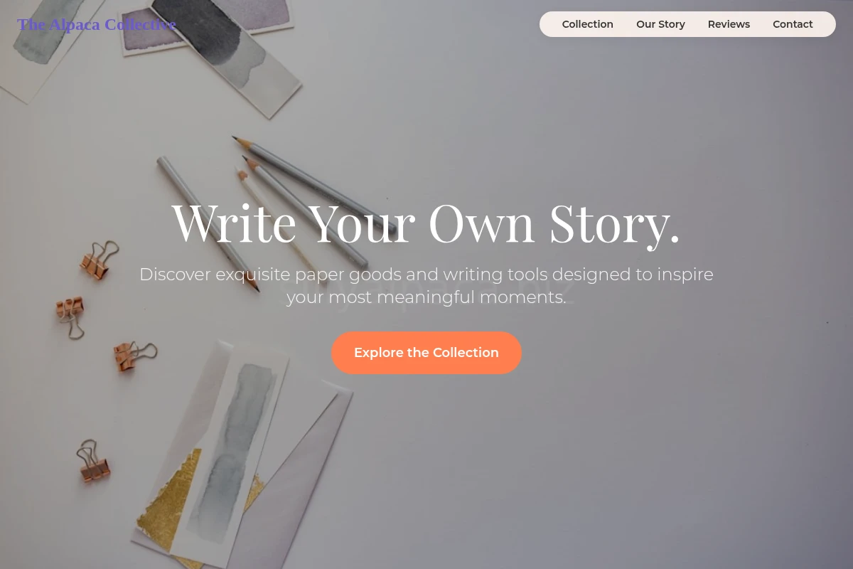 Boutique Stationery Store
