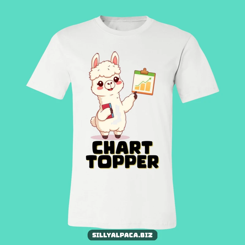 Funny Alpaca Presentation T-Shirt: Wear Your Enthusiasm with Style